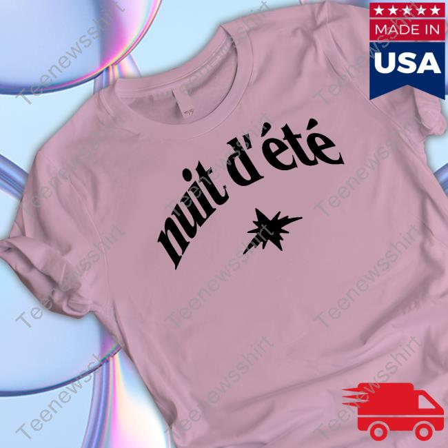 Official Nuit D’Été Merch Nuit D Ete Logo Shirt