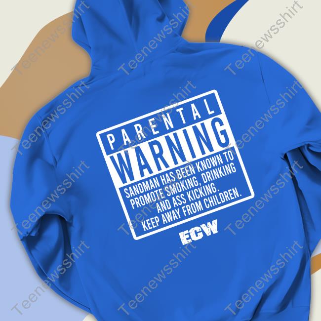 Official Sandman Parental Warning ECW Shirts