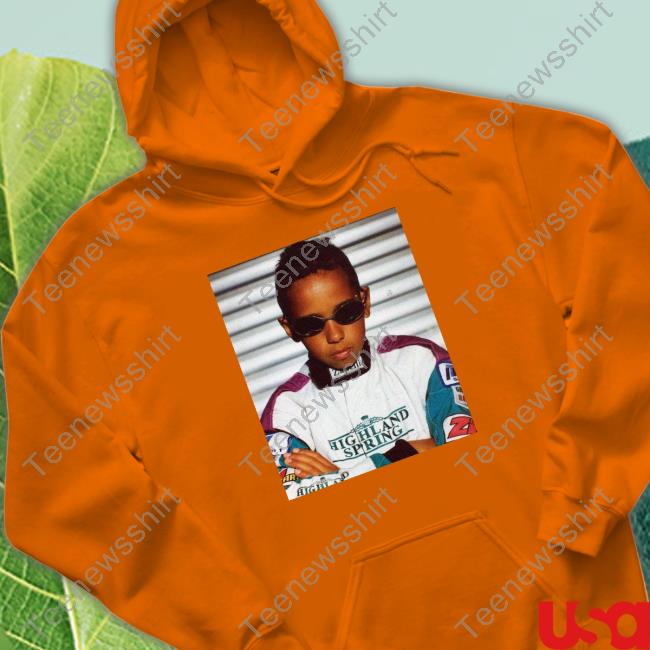 Lewis Hamilton As A Young Kid Shirt