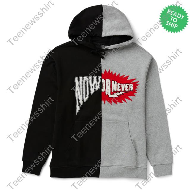 Official Sam And Colby Shop Xplr Now Or Never Split Hoody Shopxplr