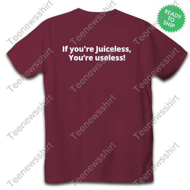 Jake Dickert Apple Juice Box If You're Juiceless You're Useless Sweatshirt