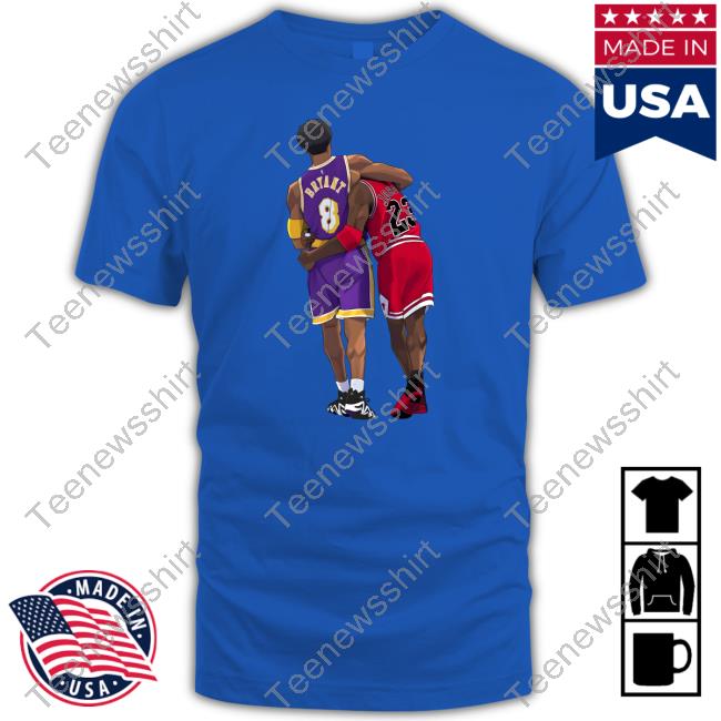 Kobe Bryant Michael Jordan Art Sweatshirt