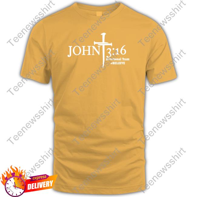 Hulk Hogan John 3:16 Devotional Team Believe Shirt