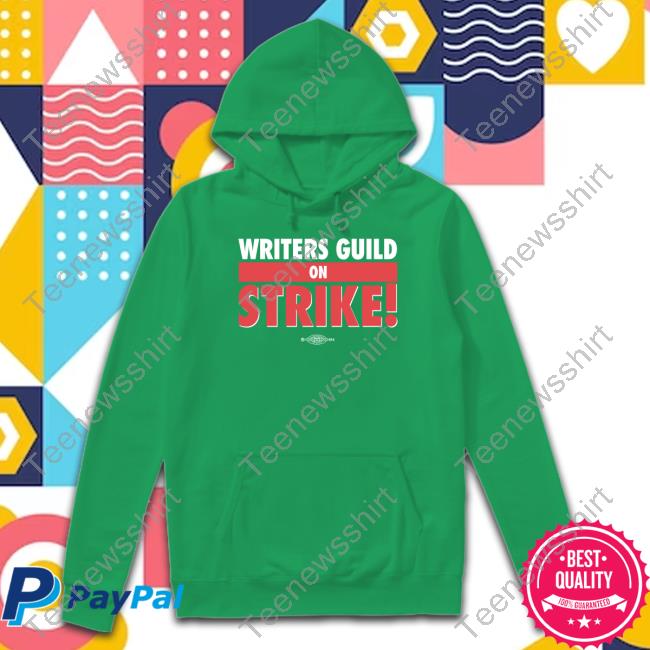 Official Writers Guild On Strike Shirt